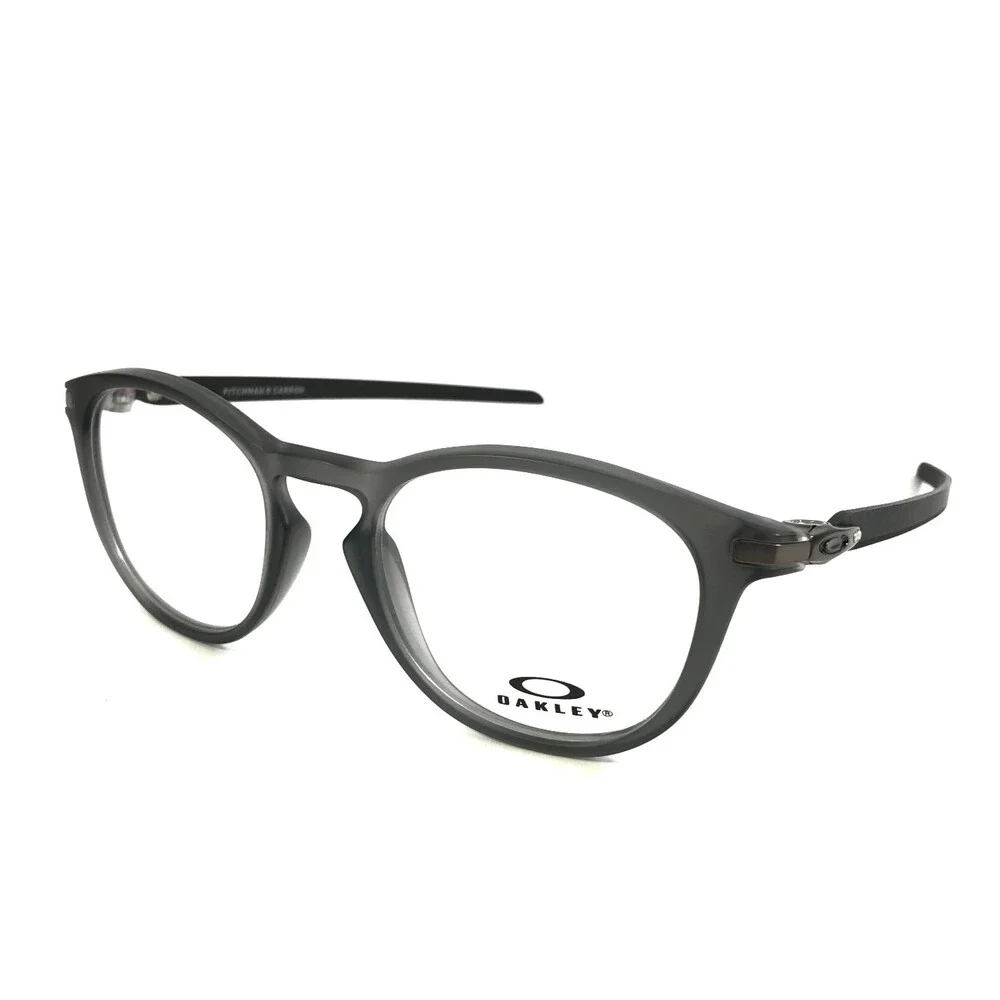 Oakley Eyeglasses Frame Pitchman R Carbon OX8149-0250 Satin Grey Smoke 50-19-138